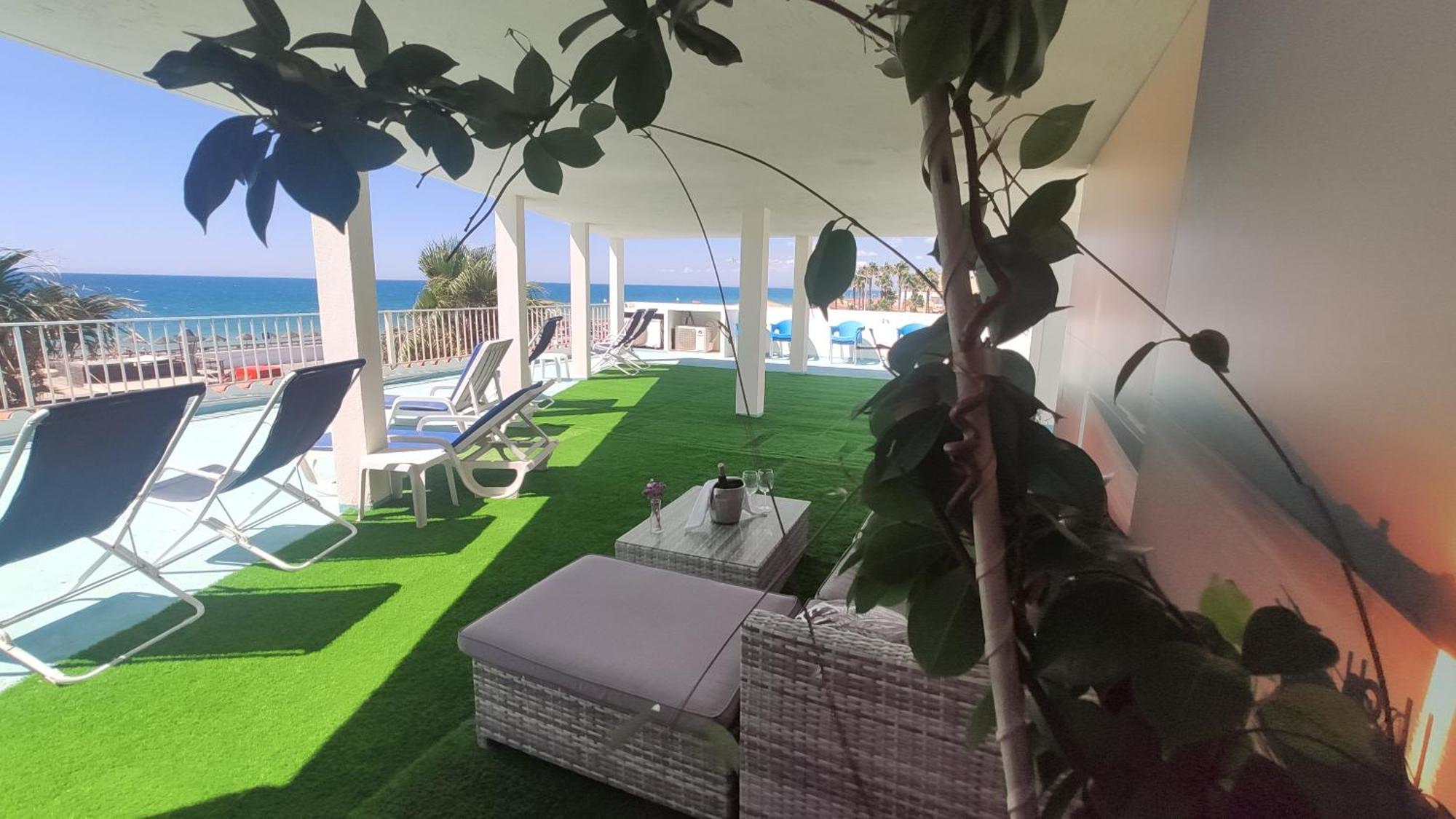 Aeromar Beach Hotel Φάρο Εξωτερικό φωτογραφία